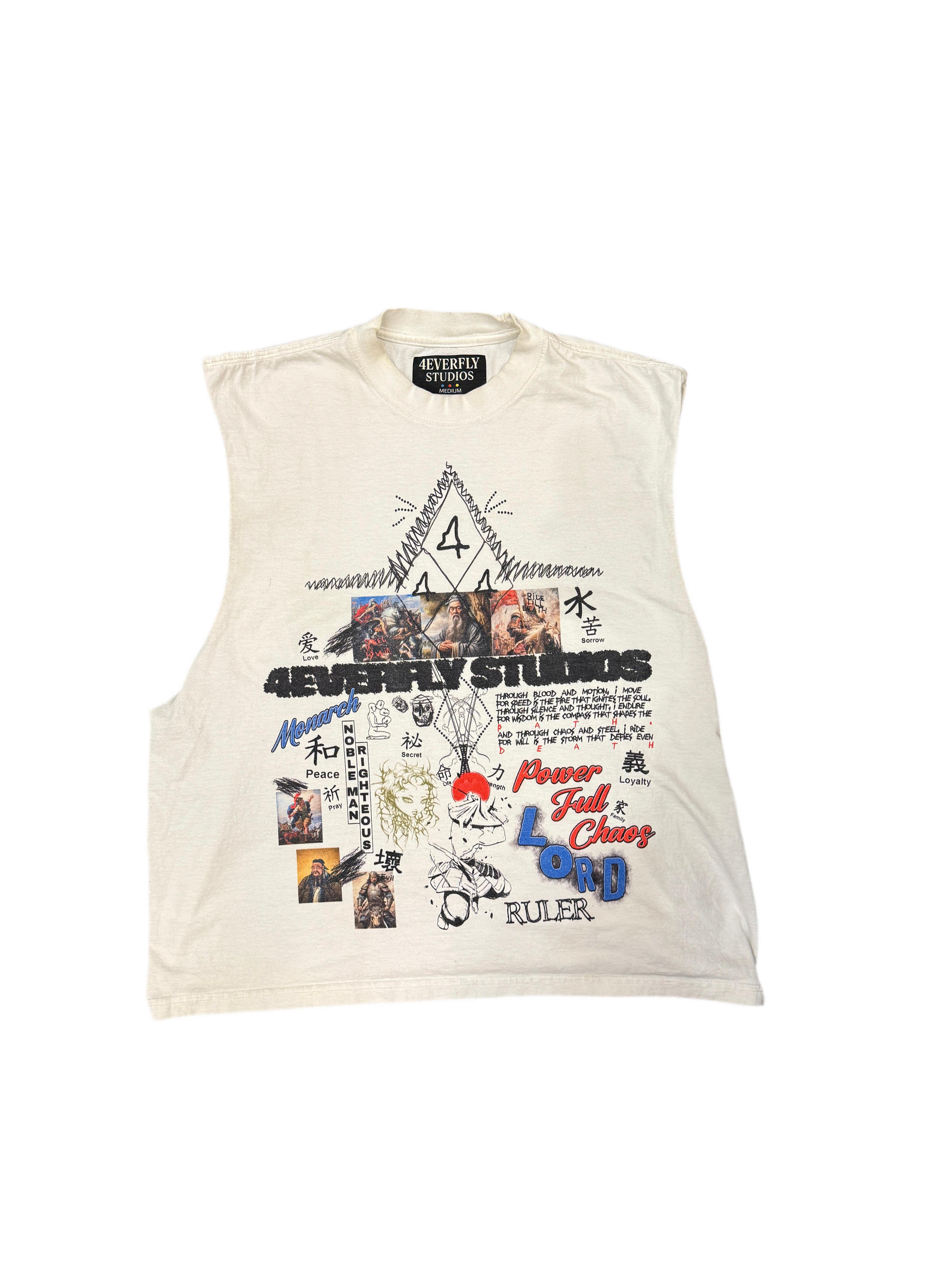 JUNZI SLEEVELESS SHIRT
